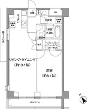THE CUBEの間取り画像