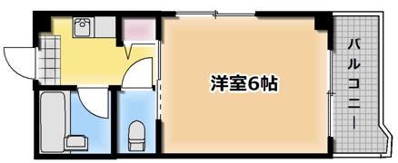 ロータリーマンション平代町の間取り画像