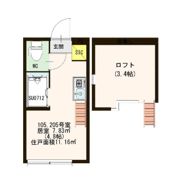 ハーモニーテラス高円寺南Ⅱの間取り画像
