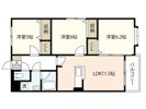 アセーラA館の間取り画像
