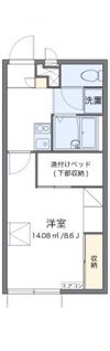 レオパレスポムの間取り画像