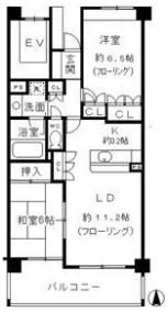 パークホームズ覚王山 SOUTHの間取り画像