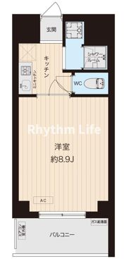 シャンブル目白の間取り画像