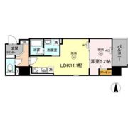 TWIN TOWERS AZUKIの間取り画像