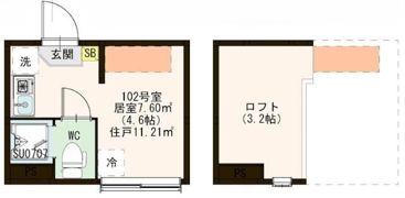 グランときわ台の間取り画像