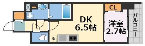 アプリーレ西本町の間取り画像