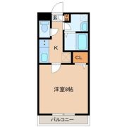 LUXES原町の間取り画像