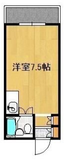 プリエール南堀江の間取り画像