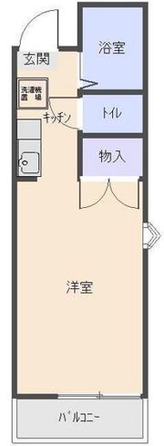 オリオンハウスの間取り画像