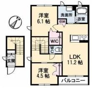 ソル・グレイス A棟の間取り画像