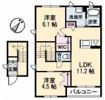 ソル・グレイス A棟の間取り画像