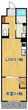 クリンピアMKの間取り画像