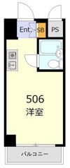 ライオンズマンションヨコハマ戸部の間取り画像