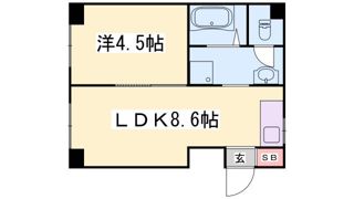 前田住宅ビルの間取り画像