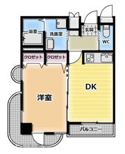 ローズの間取り画像