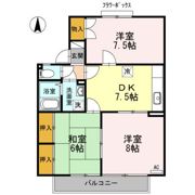 メゾン里島の間取り画像