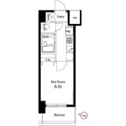 ハーモニーレジデンス池袋の間取り画像