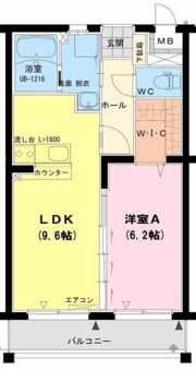パークハイム原町の間取り画像