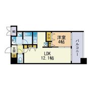センターコート博多駅南の間取り画像