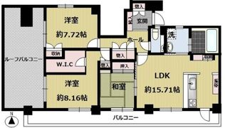 上野毛ステーションヒルズⅡの間取り画像