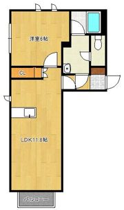 アルアミスタ A棟の間取り画像