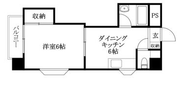 第3ゴトービルの間取り画像