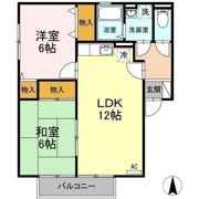 セジュール和泉Ⅱ A棟の間取り画像