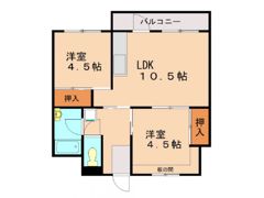 e-luxⅠの間取り画像