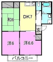 レプラコーン和泉Cの間取り画像