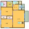 四元貸家の間取り画像