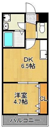 maison de la grue 折尾の間取り画像