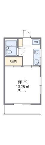 レオパレス山際の間取り画像