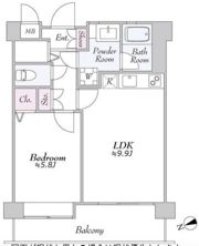 Daiwa芝浦ビルの間取り画像