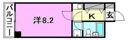ライオンズマンション宮西壱番館の間取り画像