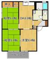 サープラス若久 B棟の間取り画像