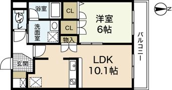 ル・シエルの間取り画像