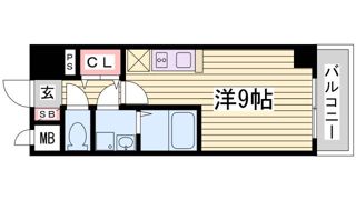 エスリード神戸海岸通の間取り画像