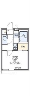レオパレスダイヤモンドマーシュの間取り画像