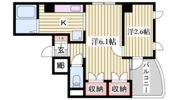 プリオーレ神戸Ⅱの間取り画像