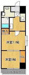 アヴィニールNo．5の間取り画像