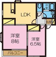 メゾンファイブAの間取り画像