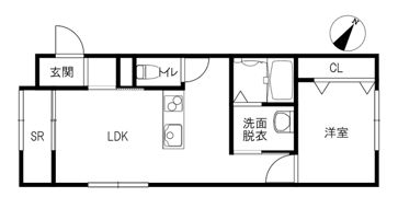 CAPARASⅡの間取り画像