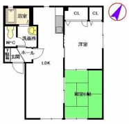 フレグランス A棟の間取り画像