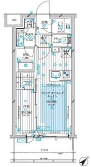 シティインデックス行徳テラスコートの間取り画像