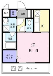アーバンフォレストの間取り画像