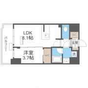 レオンコンフォート難波クレアの間取り画像