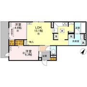 D-residence大島町の間取り画像