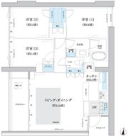 ガーデニエール砧 WESTの間取り画像