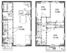 グランソフィア志茂 B号棟の間取り画像