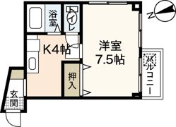 プティTOの間取り画像
